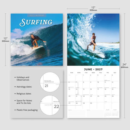 Red Robin Surfing Kalender 2027