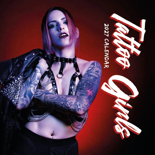 Red Robin Tattoo Girls Kalender 2027