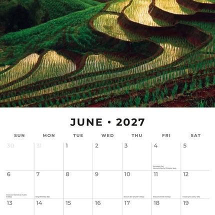 Red Robin Thailand Kalender 2027