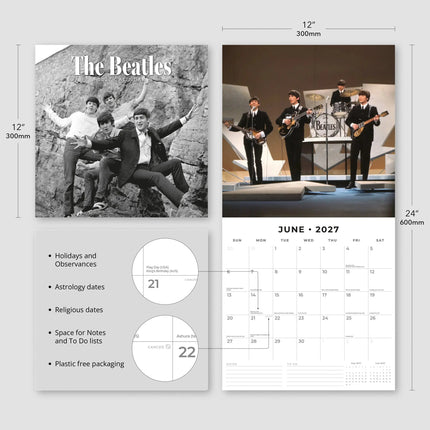 Red Robin The Beatles Kalender 2027