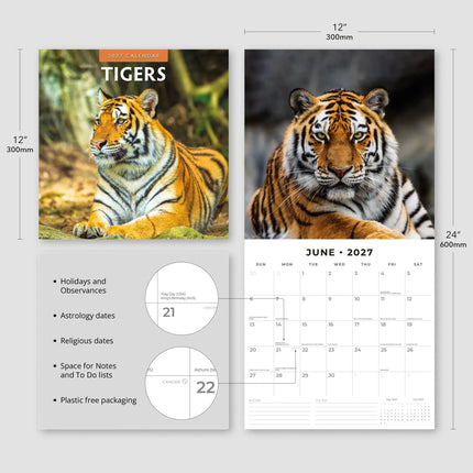Red Robin Tijger Kalender 2027