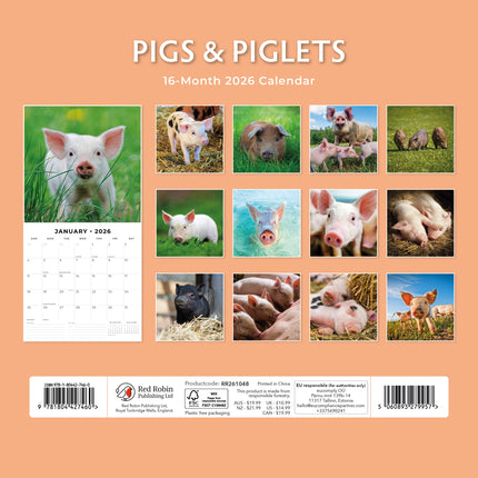 Red Robin Varken Kalender 2026