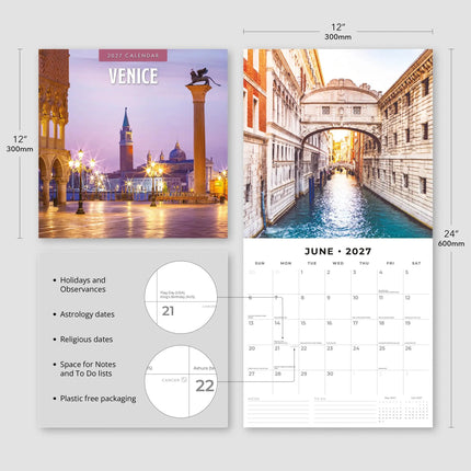 Red Robin Venetië Kalender 2027
