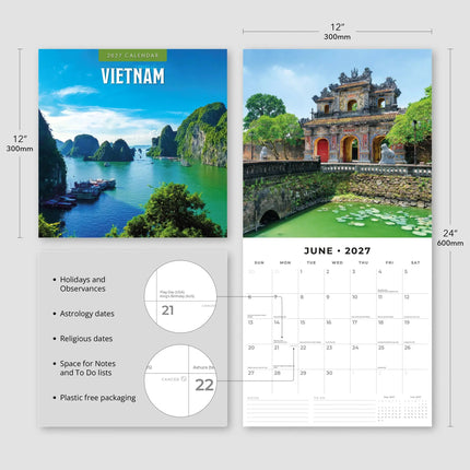 Red Robin Vietnam Kalender 2027