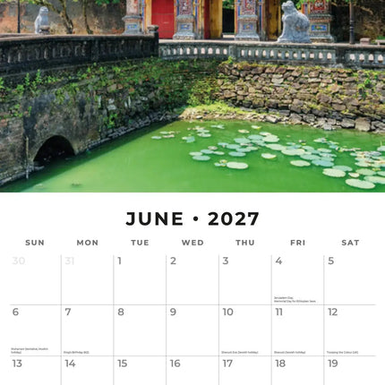 Red Robin Vietnam Kalender 2027