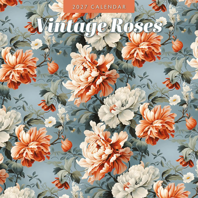 Red Robin Vintage Roses Kalender 2027