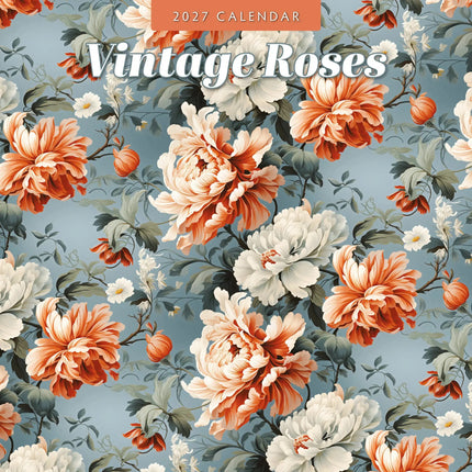 Red Robin Vintage Roses Kalender 2027