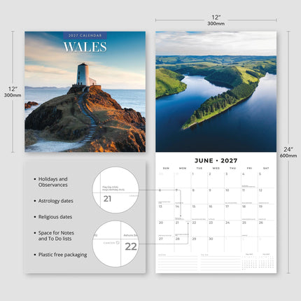Red Robin Wales Kalender 2027