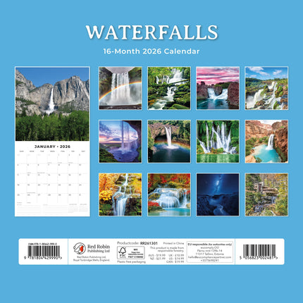 Red Robin Waterval Kalender 2026