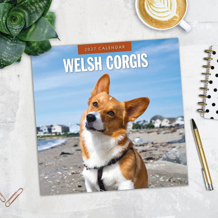 Red Robin Welsh Corgi Kalender 2027