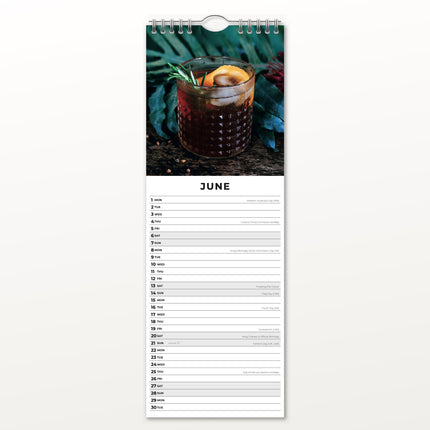 Red Robin Whiskey Slimline Kalender 2026