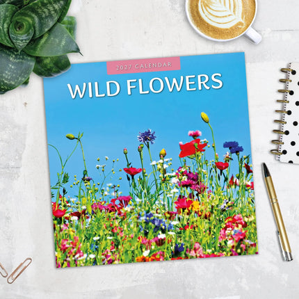 Red Robin Wilde Bloemen Kalender 2027