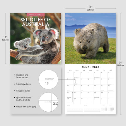 Red Robin Wildlife of Australia Kalender 2026