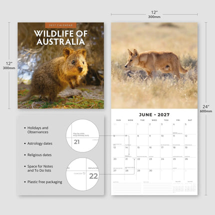 Red Robin Wildlife of Australia Kalender 2027