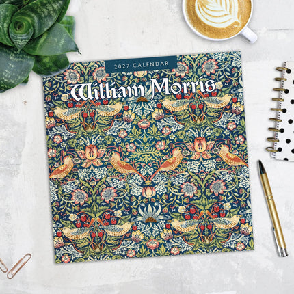 Red Robin William Morris Kalender 2027