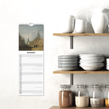 Red Robin William Turner Slimline Kalender 2026