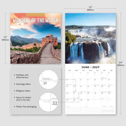 Red Robin Wonders of the World Kalender 2027
