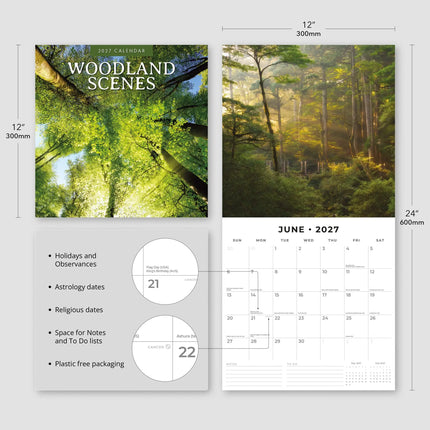 Red Robin Woodland Scenes Kalender 2027