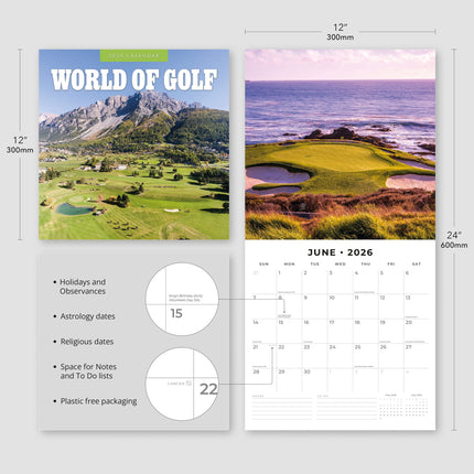 Red Robin World of Golf Kalender 2026