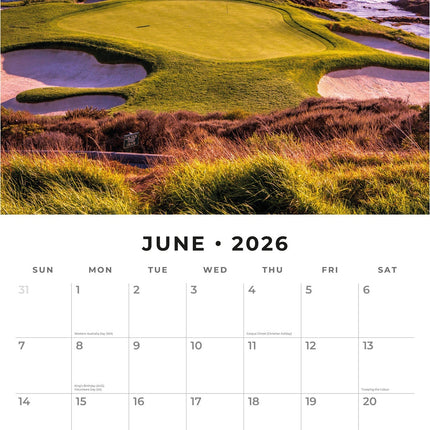 Red Robin World of Golf Kalender 2026