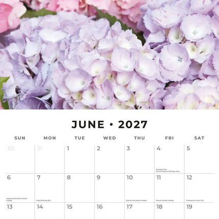 Red Robin Year in Bloom Kalender 2027