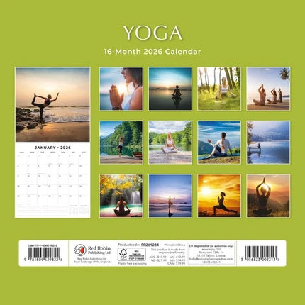 Red Robin Yoga Kalender 2026