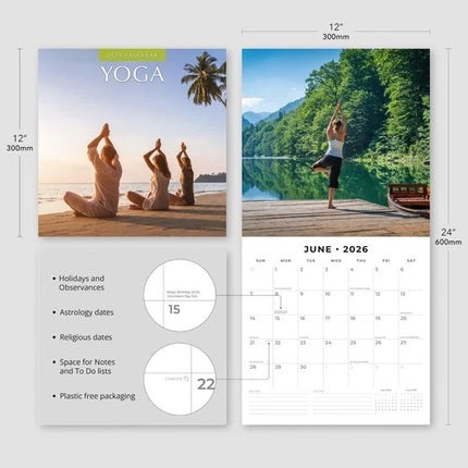 Red Robin Yoga Kalender 2027