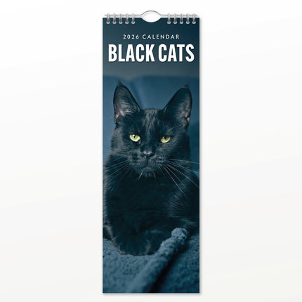 Red Robin Zwarte Katten Slimline Kalender 2026