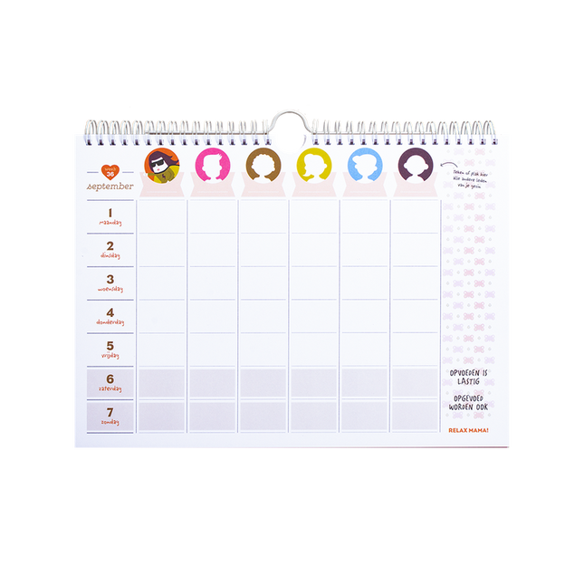 Relax Mama Relax Mama Familie Planner 2026