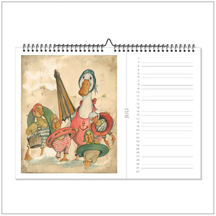 Rosefairytales Days of wine and roses Verjaardagskalender A4 Liggend