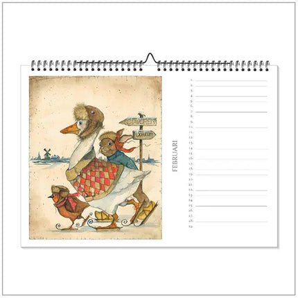 Rosefairytales Days of wine and roses Verjaardagskalender A4 Liggend