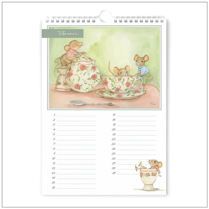 Rosefairytales Little Crumb Gobblers Verjaardagskalender A4