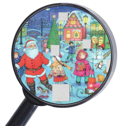 Sellmer A4 Adventskalender Schaatsen met de Kerstman