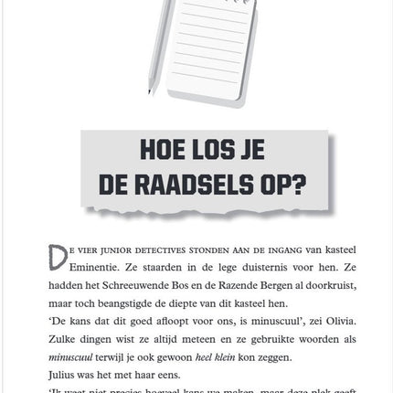 Standaard Uitgeverij Murdle Jr: Spannende mysteries voor jonge detectives