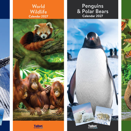 Tallon Animals Kalender 2027 Slimline