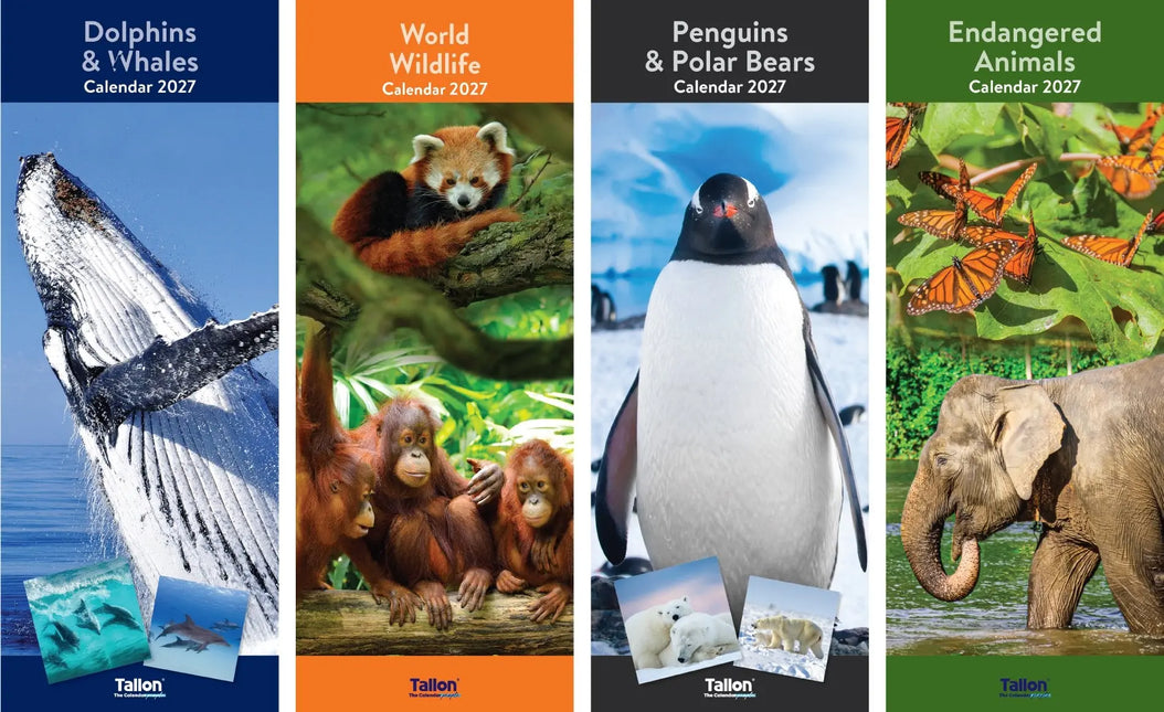 Tallon Animals Kalender 2027 Slimline