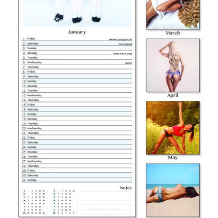Tallon Babes Kalender 2027 Slimline