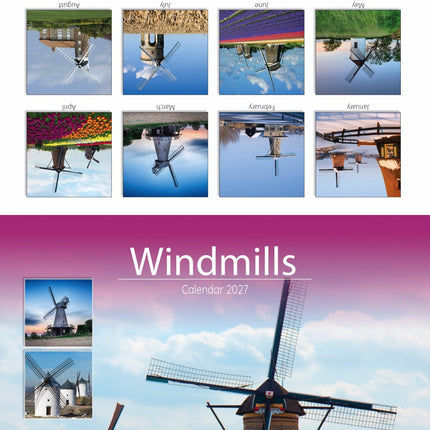 Tallon Beach Hut, Light House & Windmill Kalender 2027