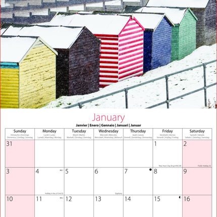 Tallon Beach Hut, Light House & Windmill Kalender 2027