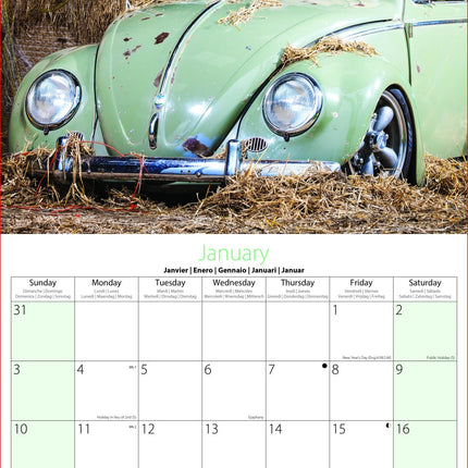 Tallon Beetles & Buses Kalender 2027
