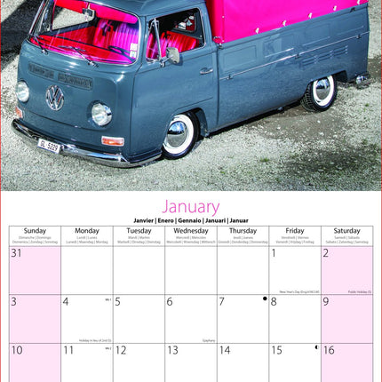 Tallon Beetles & Buses Kalender 2027