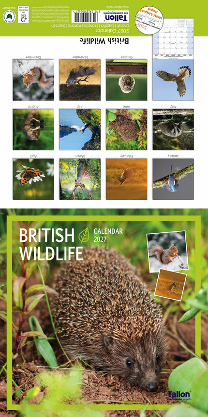 Tallon Birds & Wildlife Kalender 2027
