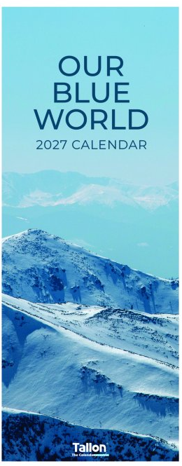 Tallon Blue & Green Planet Kalender 2027 Slimline