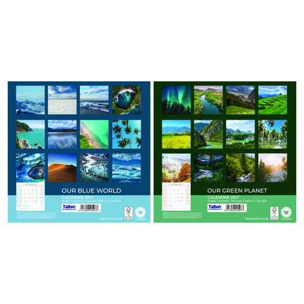 Tallon Blue World, Green Planet Kalender 2027