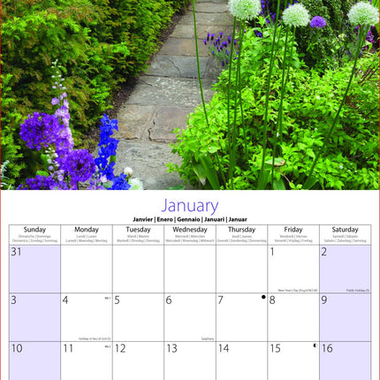 Tallon Bouquets, Flowers & Gardens Kalender 2027