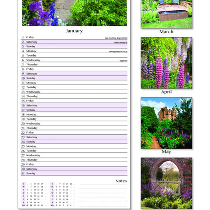 Tallon Cottages & Gardens Kalender 2027 Slimline