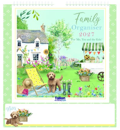 Tallon Country Garden and Kitchen Family Organiser 2027