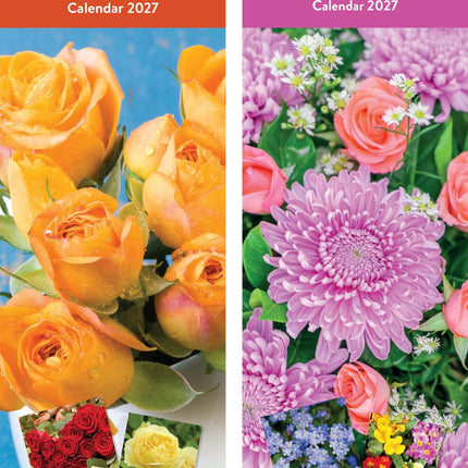 Tallon Flowers & Roses Kalender 2027 Slimline
