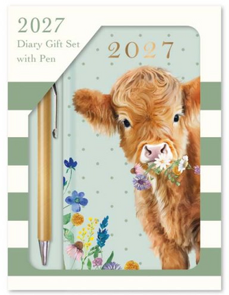 Tallon Giftset Slim Agenda 2027 Animals Met Pen