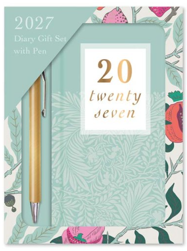 Tallon Giftset Slim Agenda 2027 Floral Met Pen